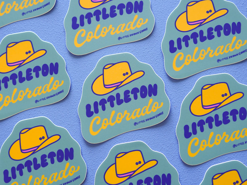 Littleton Colorado Western Sticker