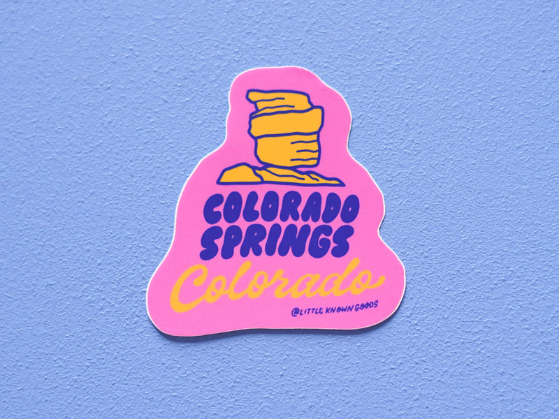 Colorado Springs Balanced Rock Sticker