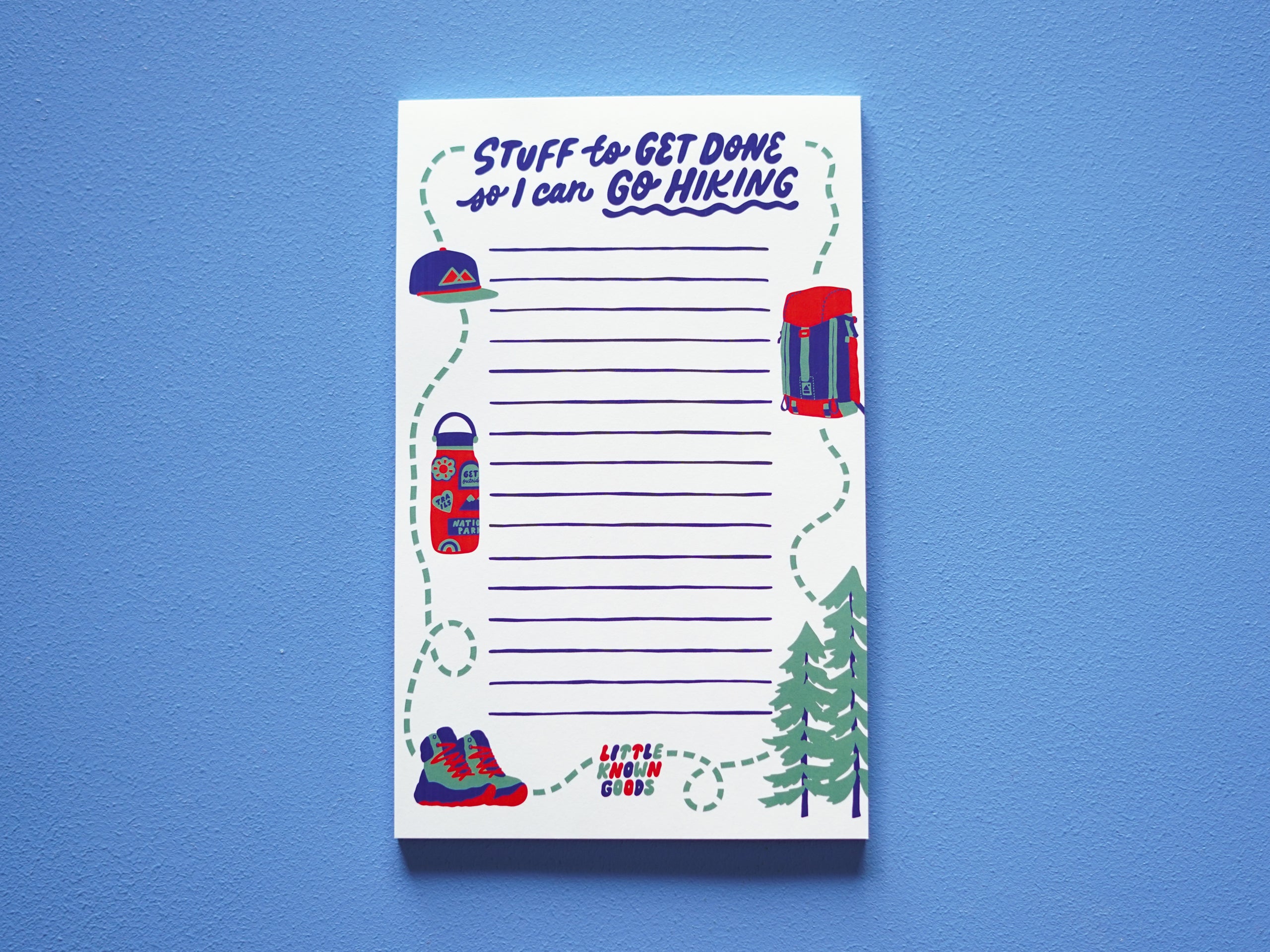 Hiking Notepad