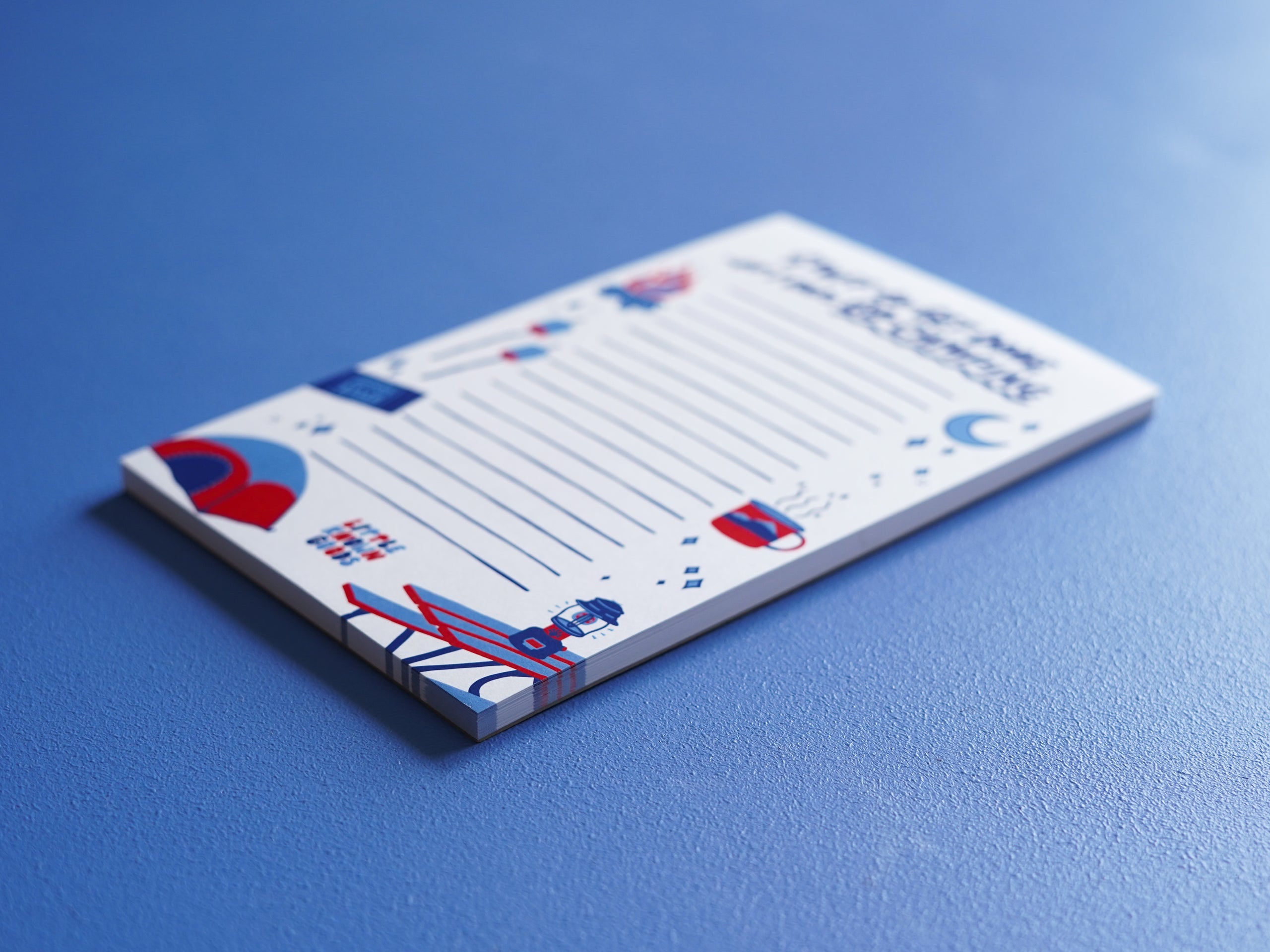 Camping Notepad