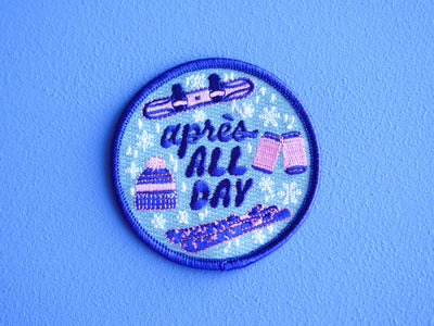 Après All Day Embroidered Patch