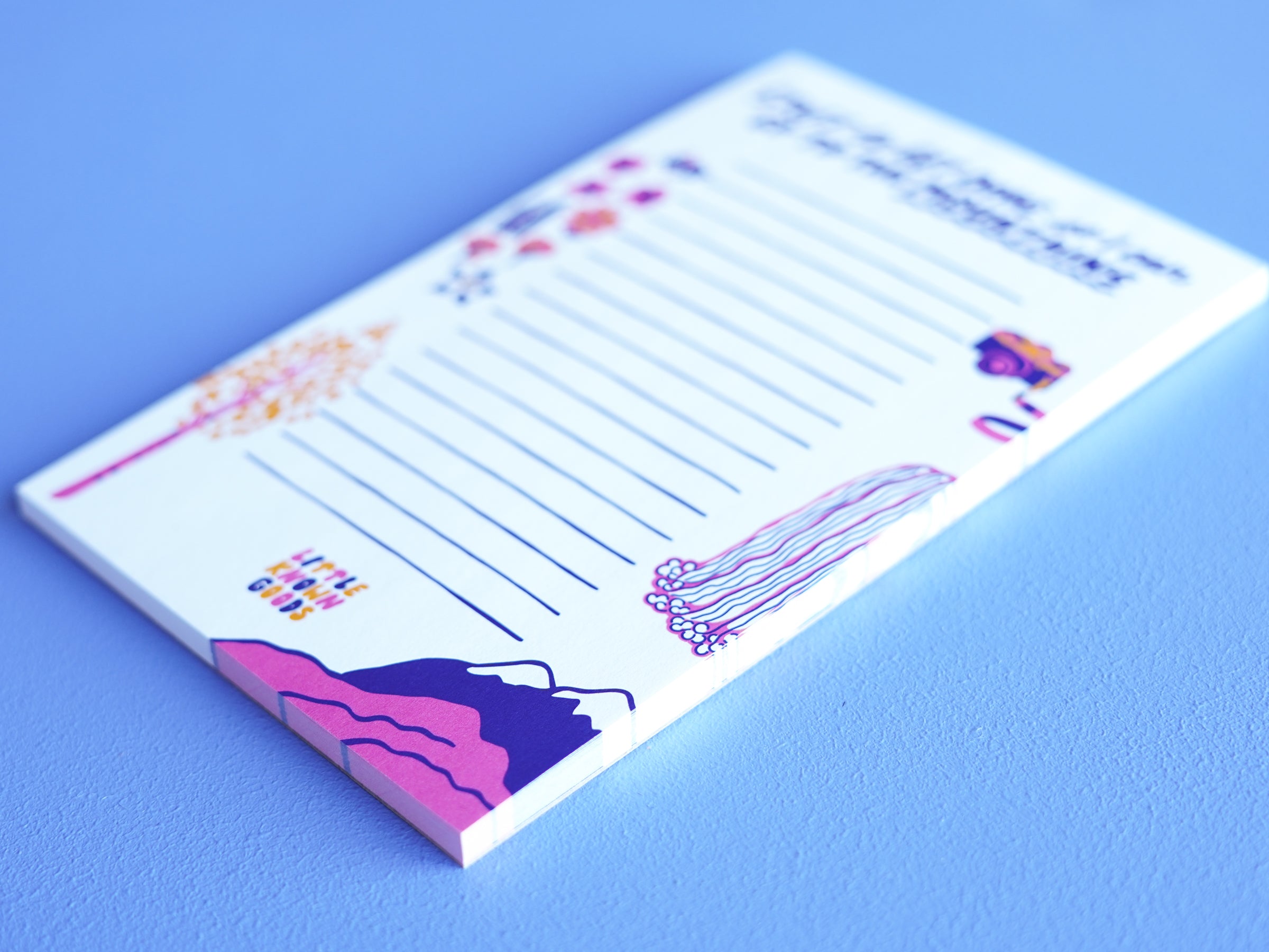 Mountains Notepad