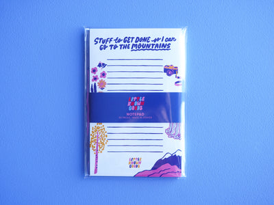 Mountains Notepad