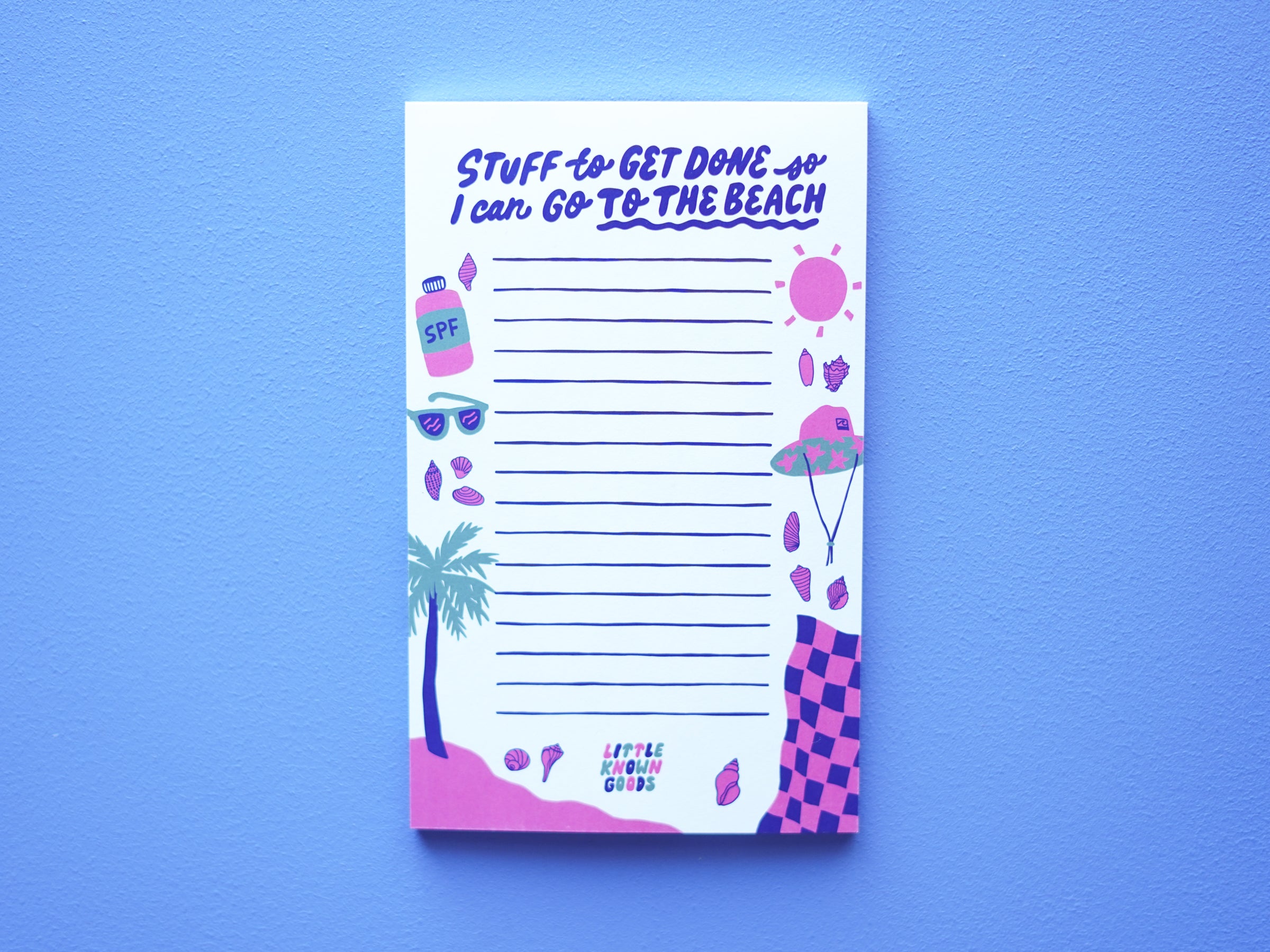 Beach Notepad