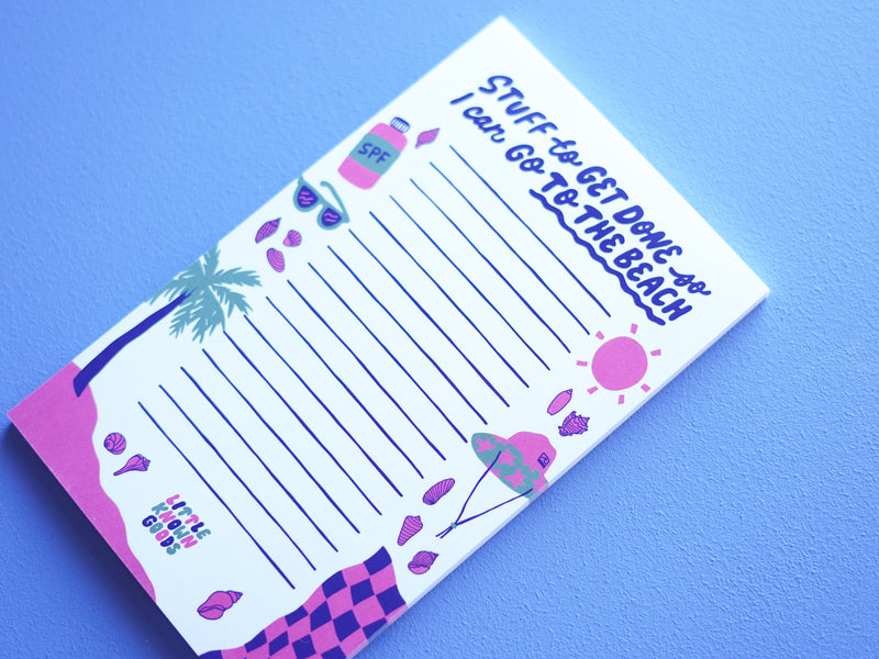 Beach Notepad