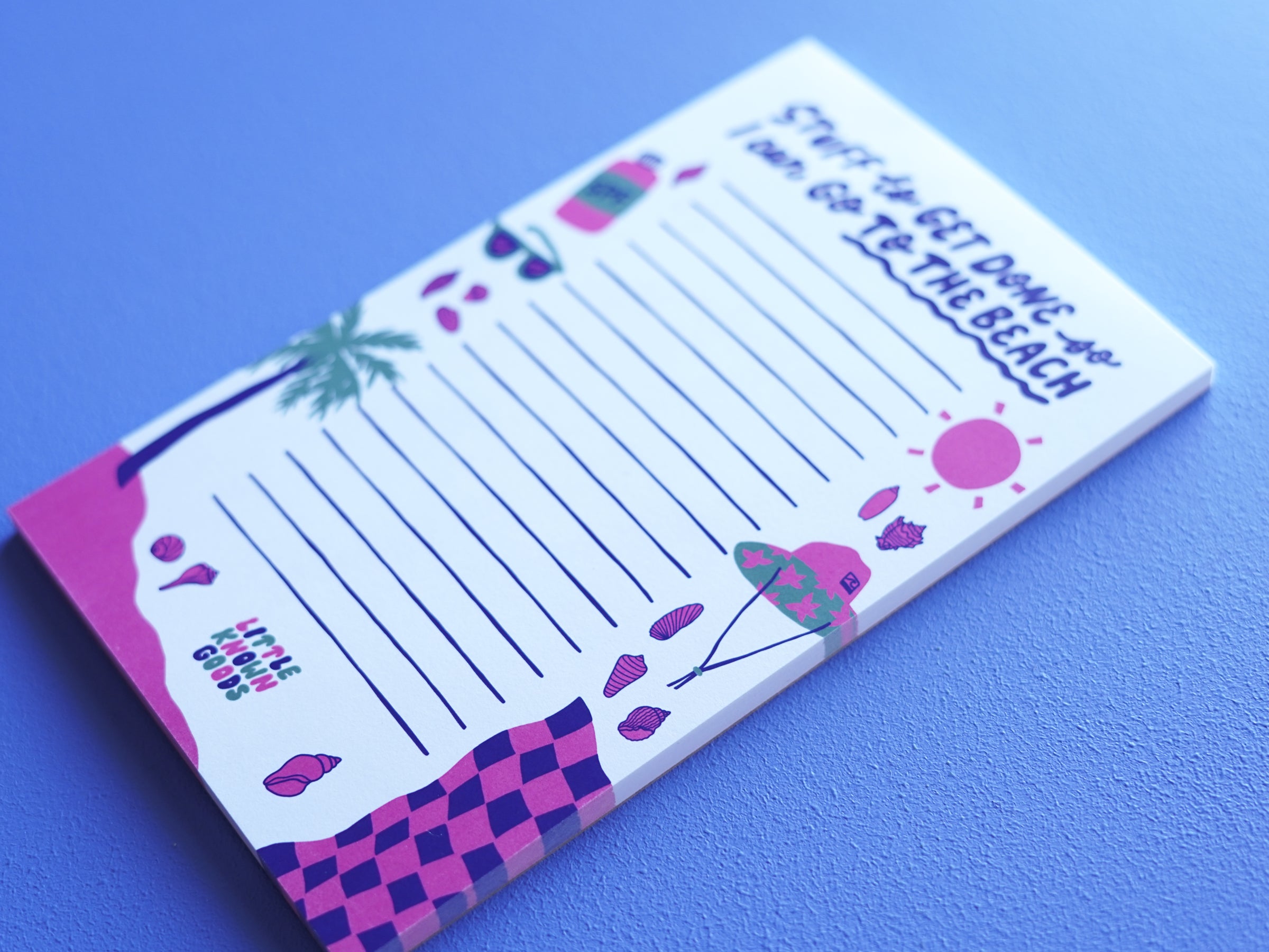 Beach Notepad