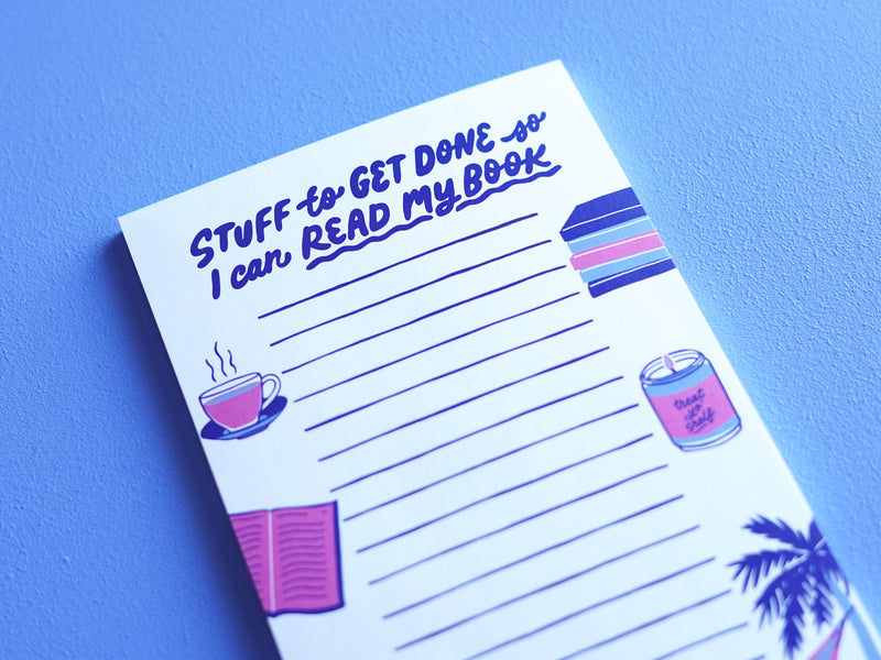 Read my Book Notepad