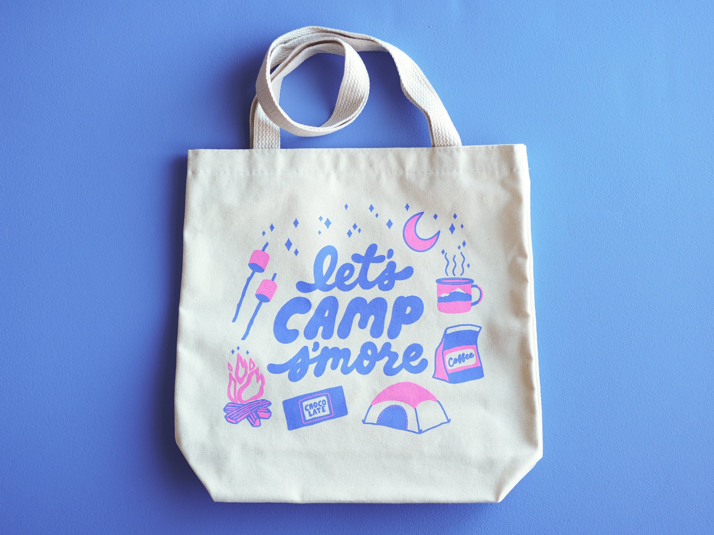 Let’s Camp S’more Tote Bag