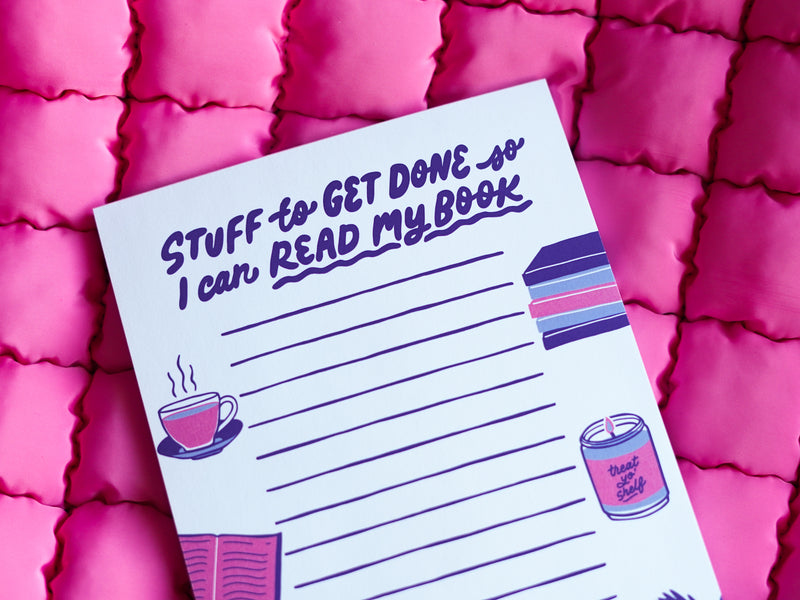 Read my Book Notepad