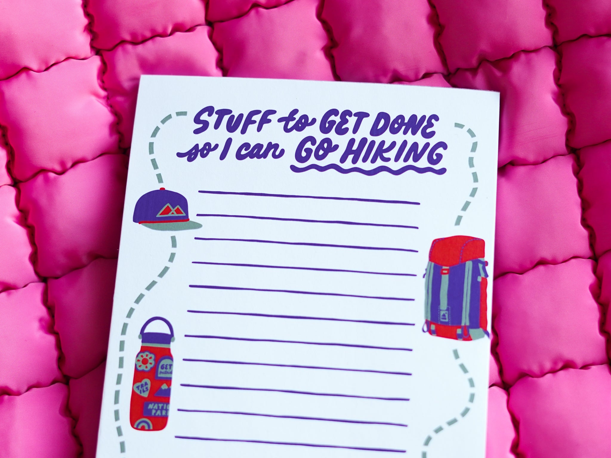 Hiking Notepad