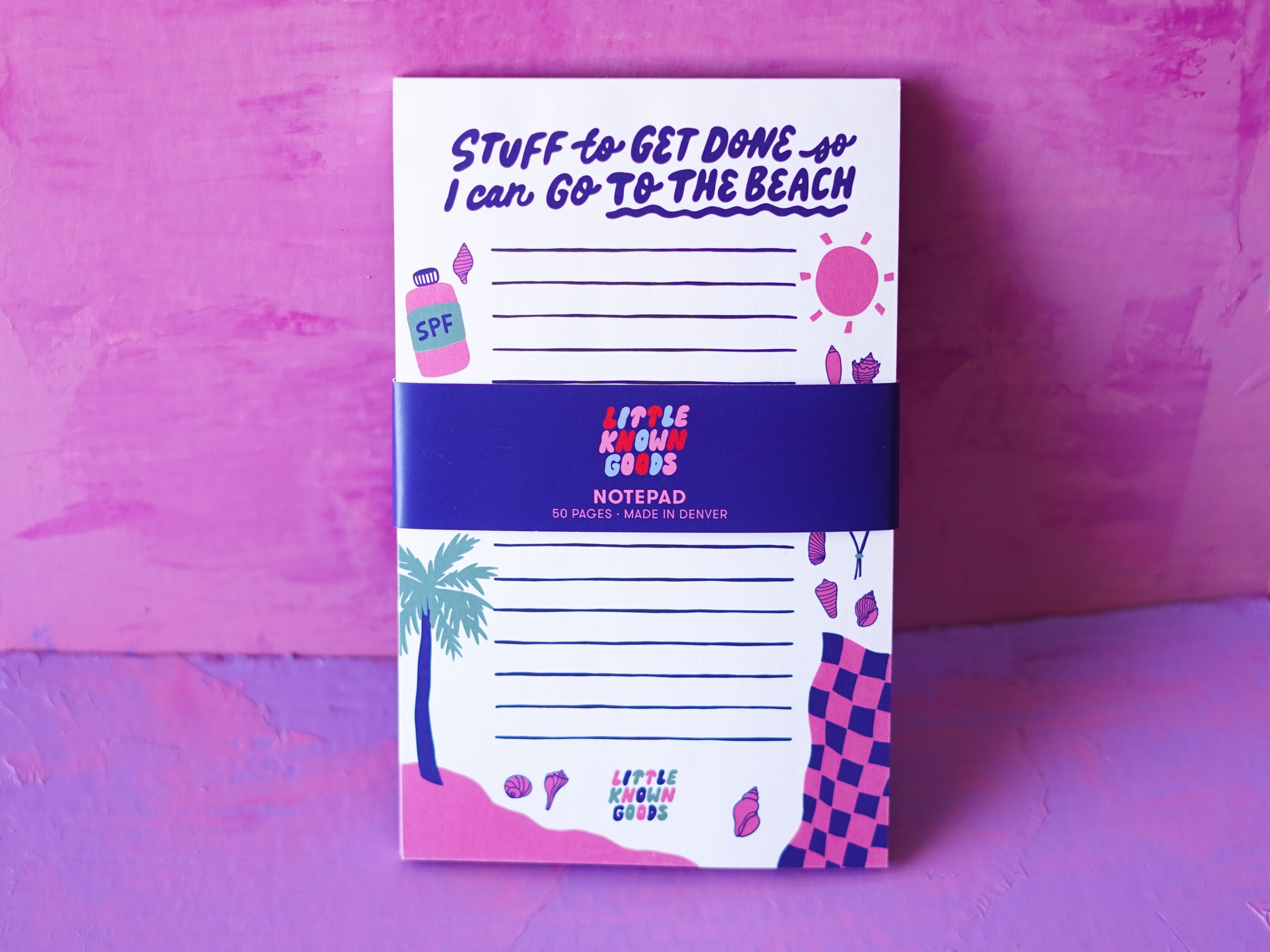 Beach Notepad