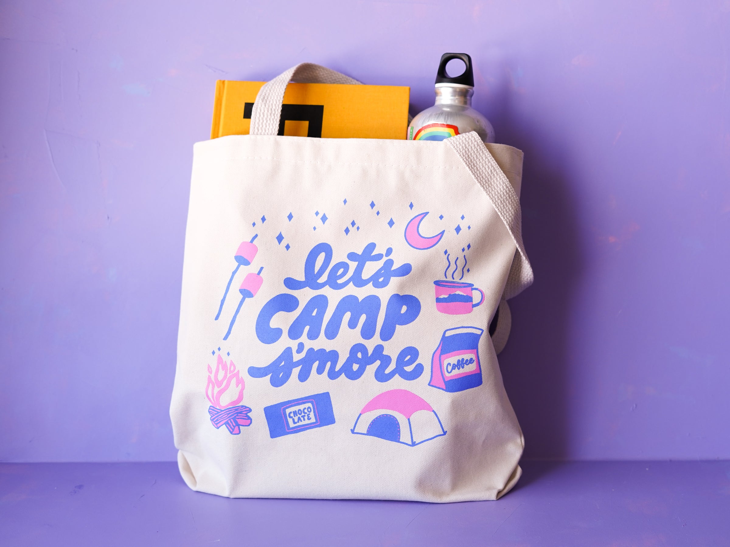 Let’s Camp S’more Tote Bag