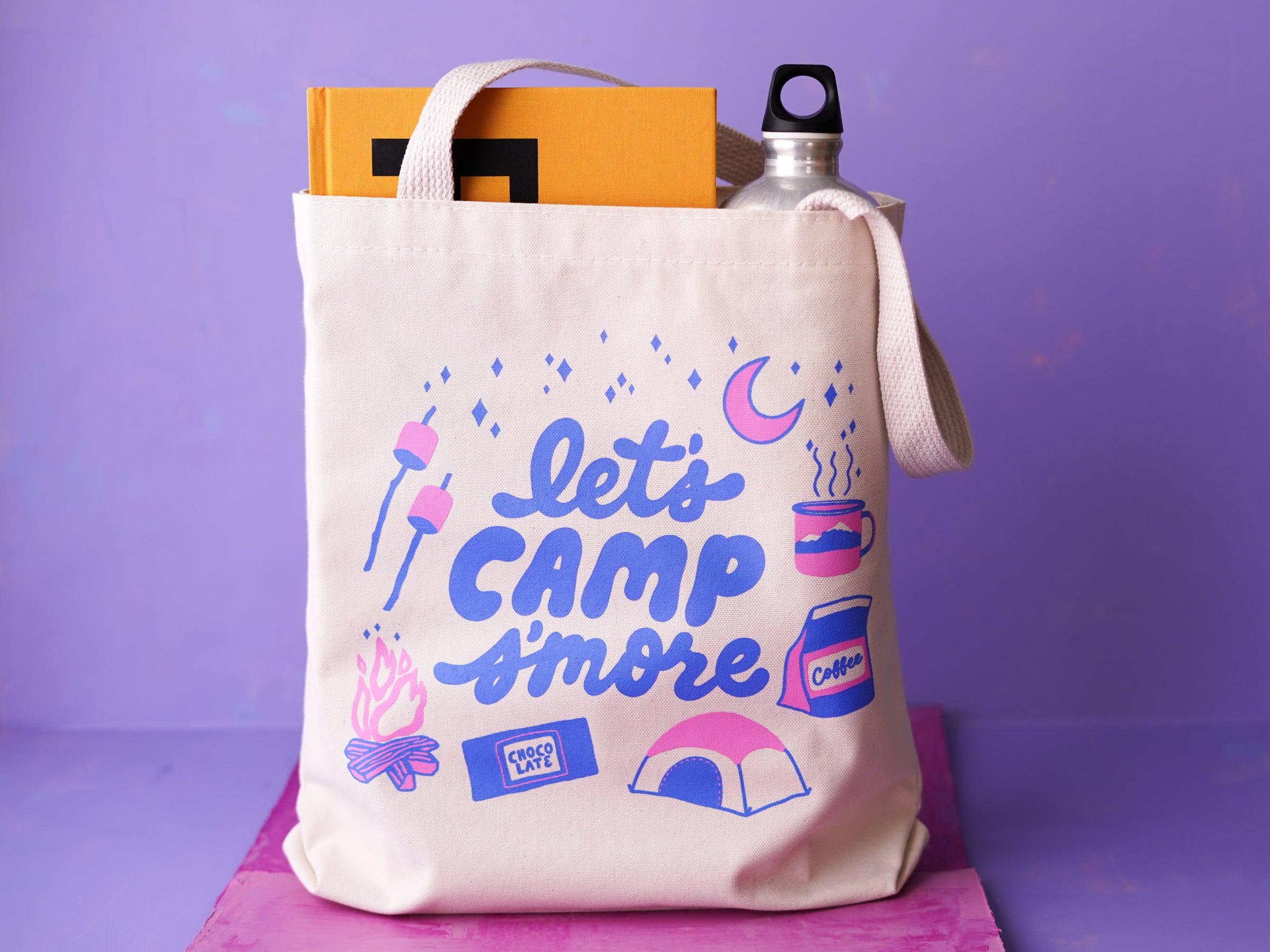 Camp tote gift bundle