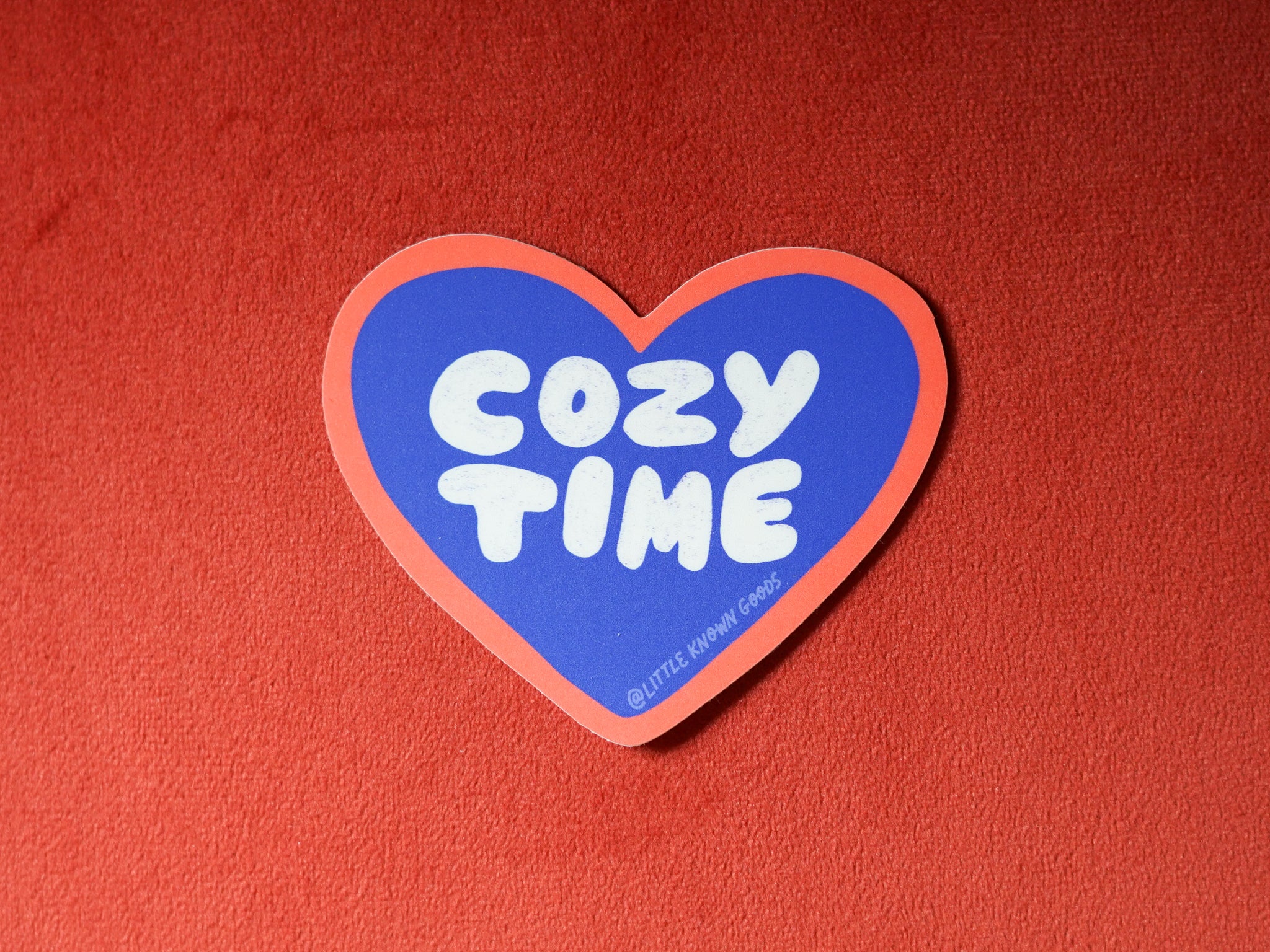 Cozy Time Sticker