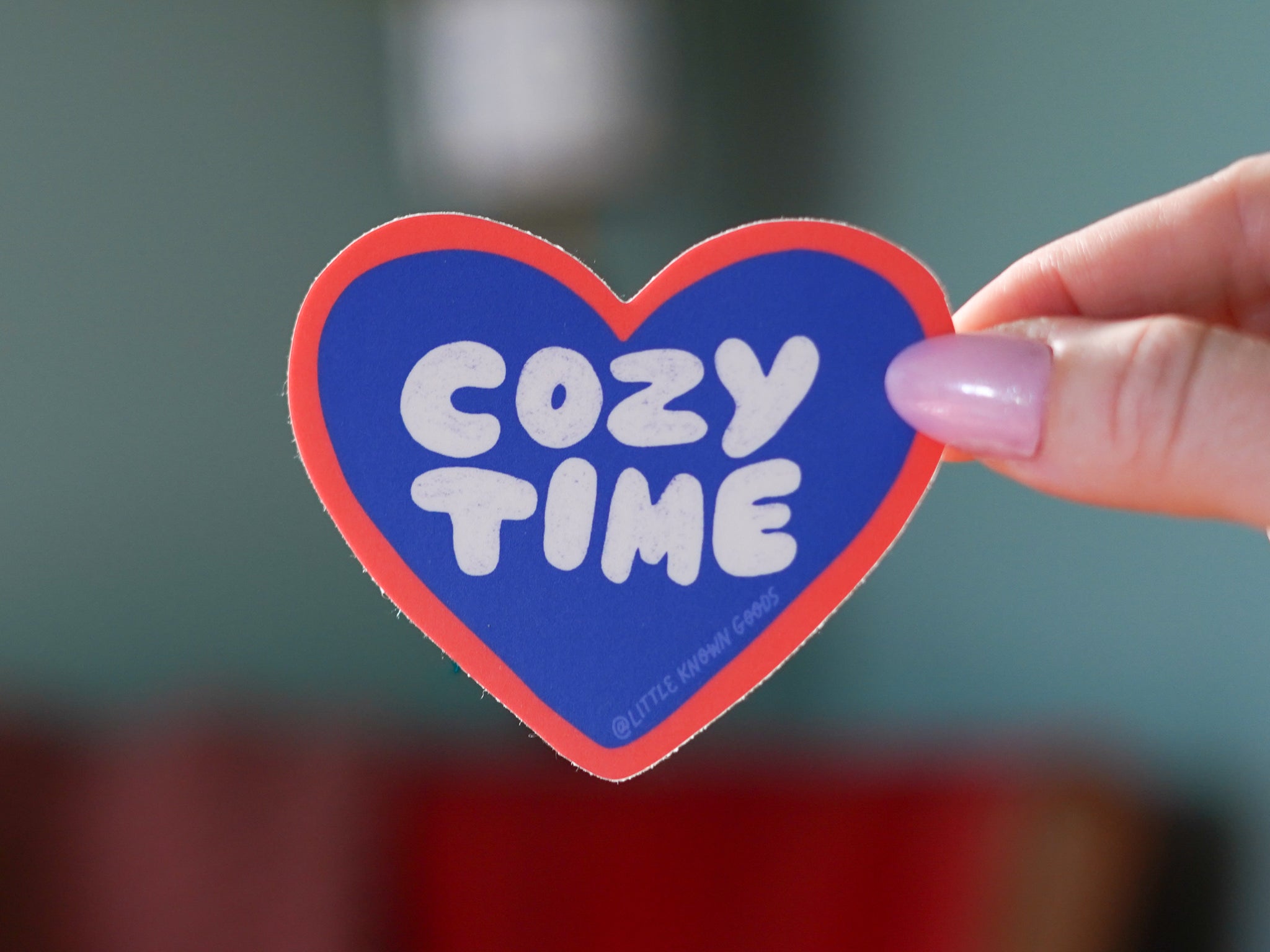 Cozy Time Sticker