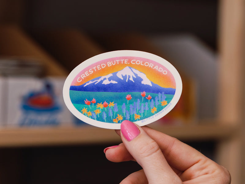 Crested Butte Colorado Sticker