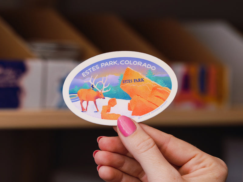 Estes Park Colorado Sticker