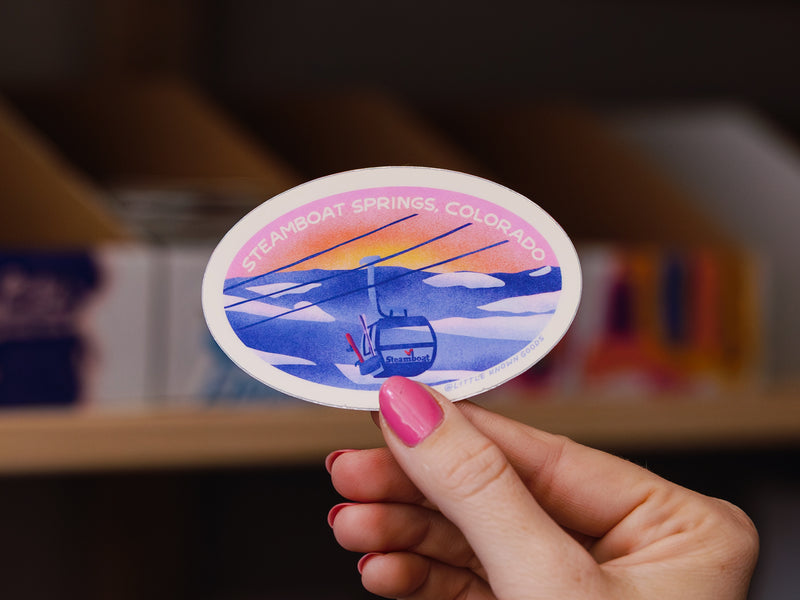 Steamboat Springs Colorado Sticker