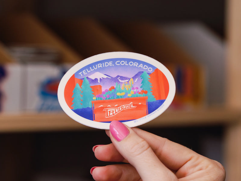 Telluride Colorado Sticker