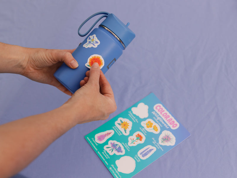 Colorado Wildflowers Sticker Sheet