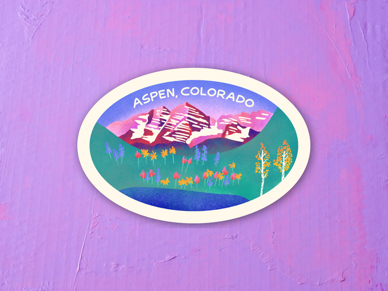 Aspen Colorado Sticker