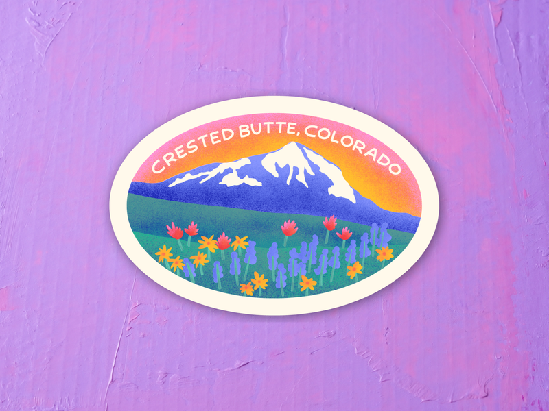 Crested Butte Colorado Sticker