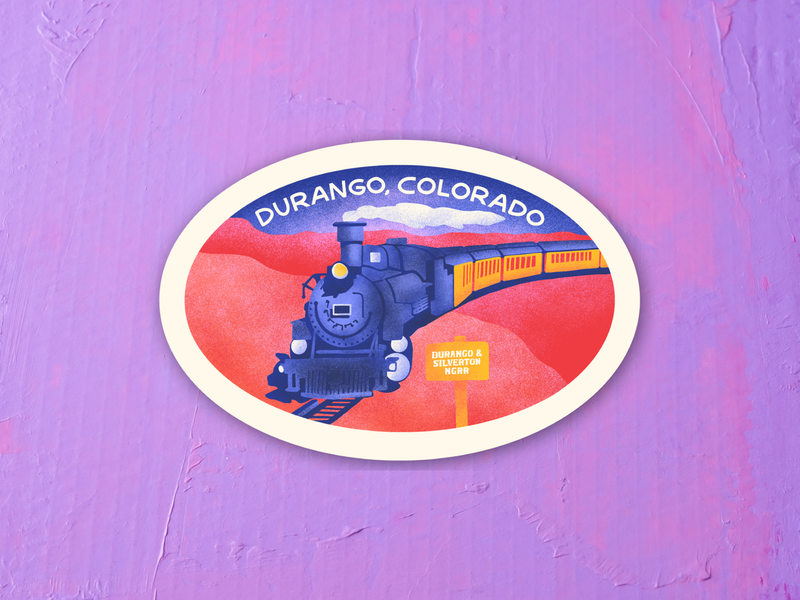 Durango Colorado Sticker