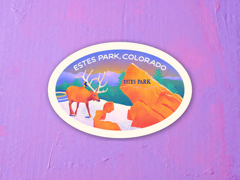 Estes Park Colorado Sticker