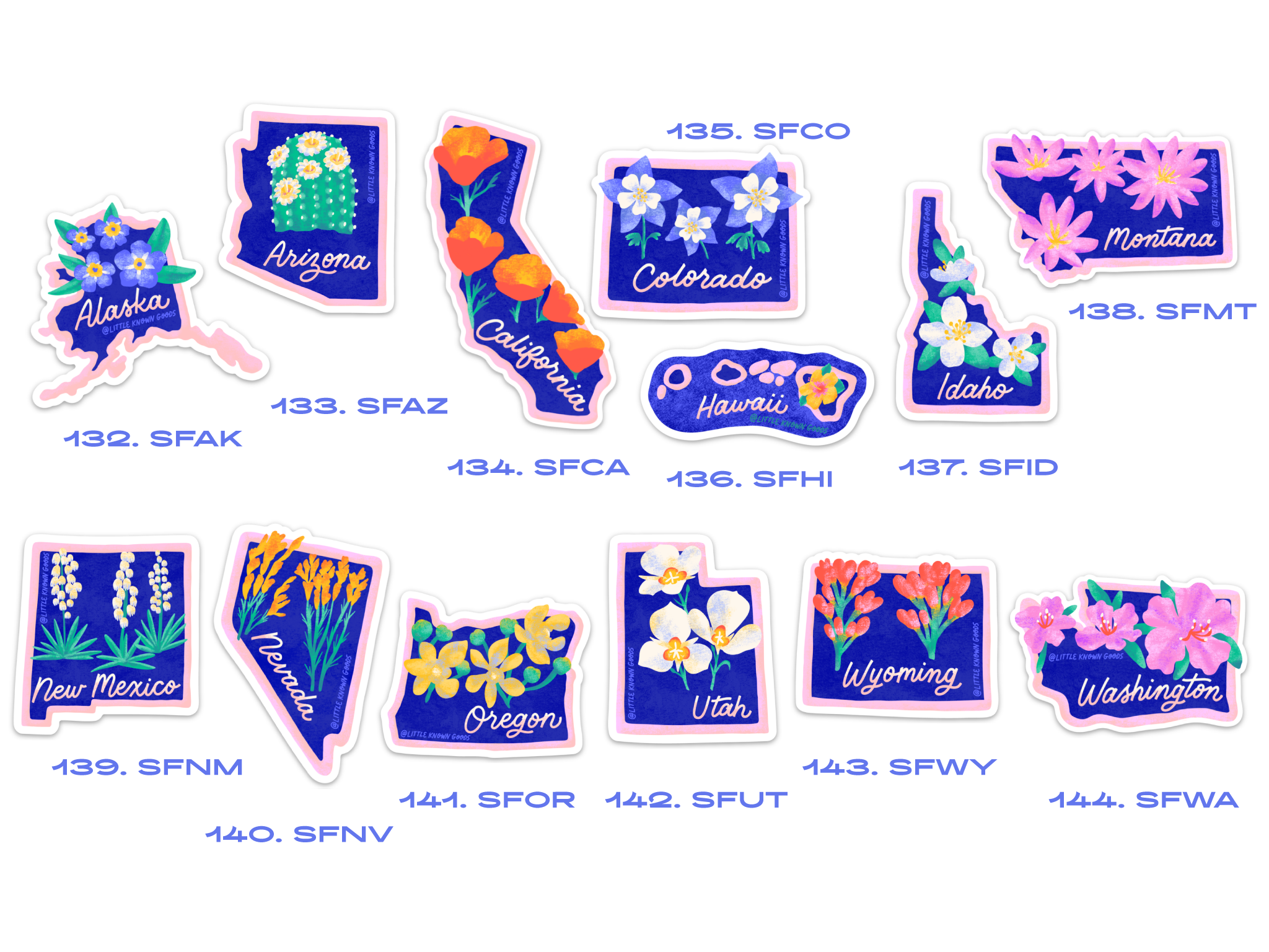 Mix 'n' match 9 sticker bundle