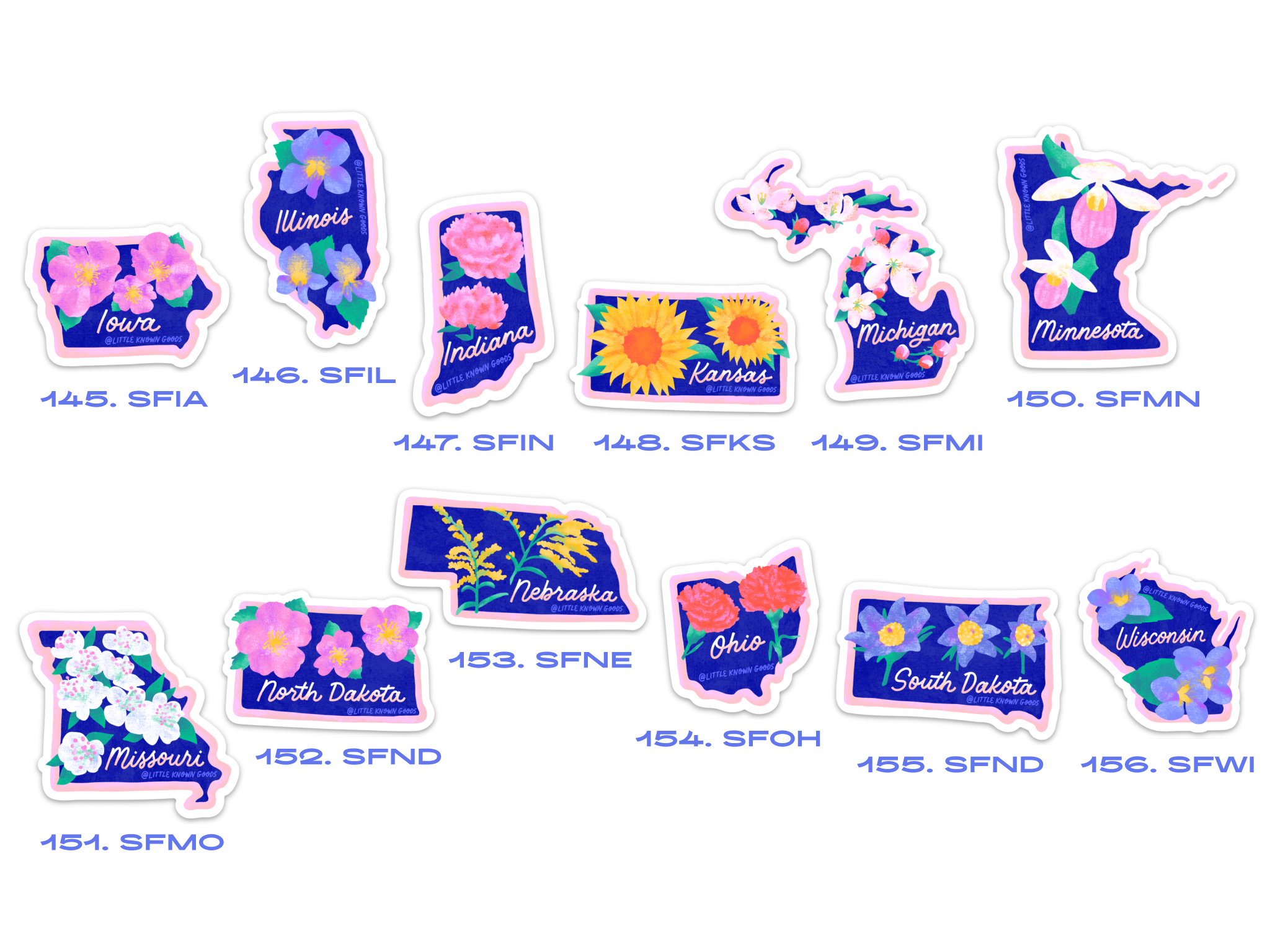 Mix 'n' match 9 sticker bundle