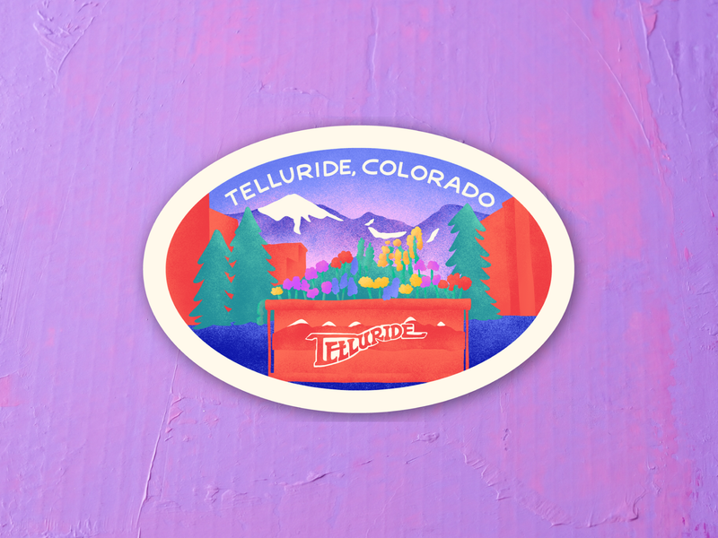Telluride Colorado Sticker