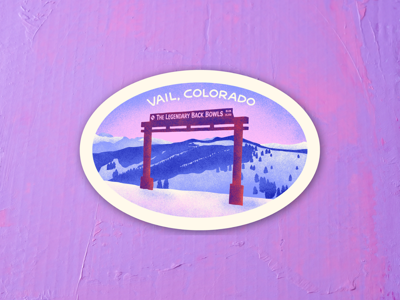 Vail Colorado Sticker