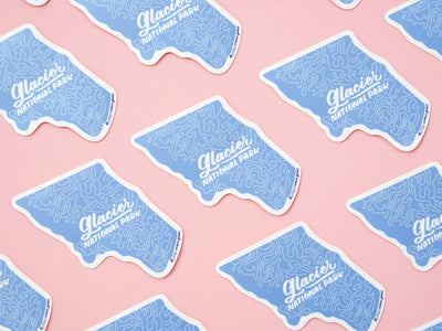 Glacier Nat’l Park Sticker