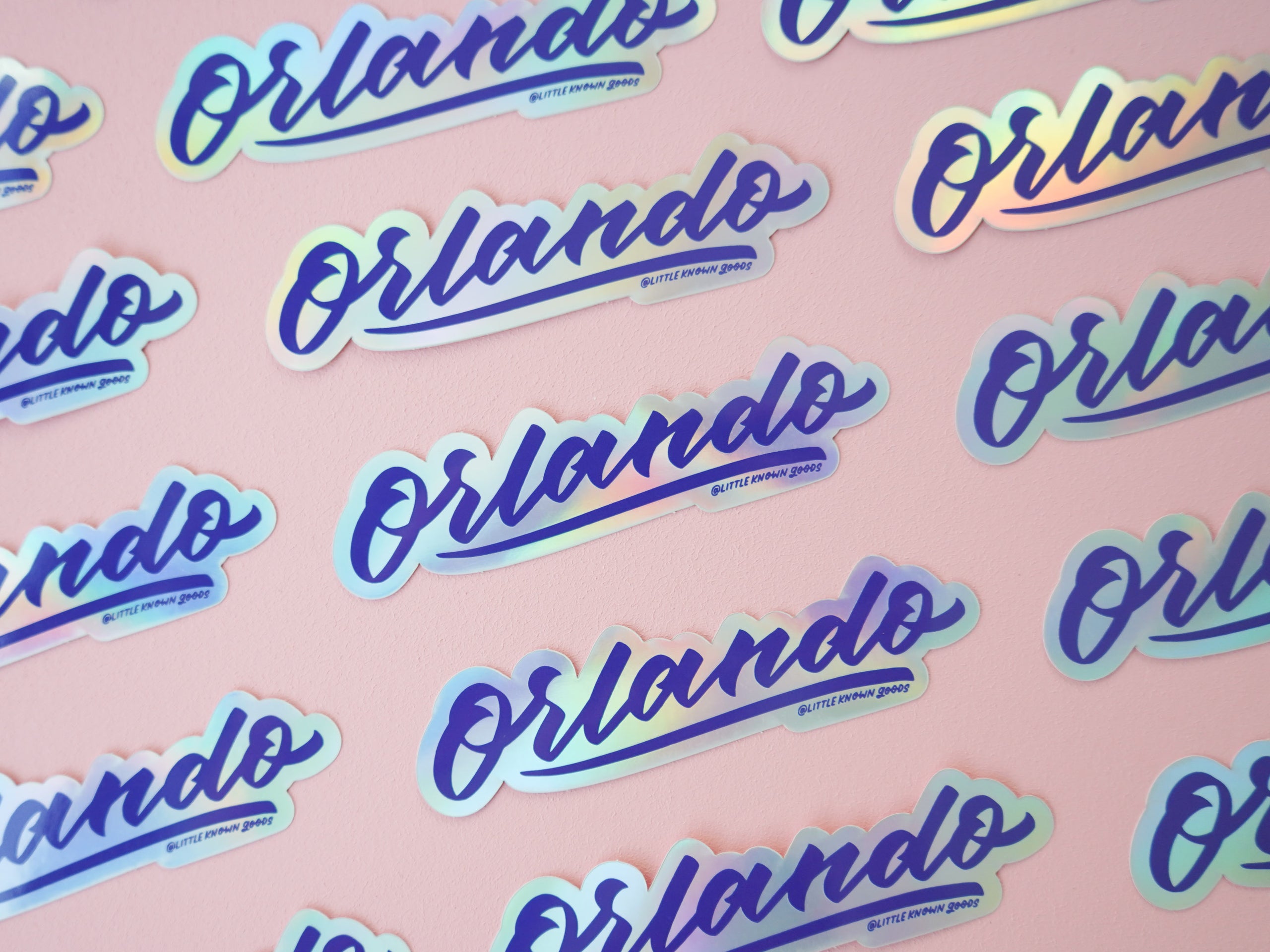 Wholesale — Orlando Holographic Sticker