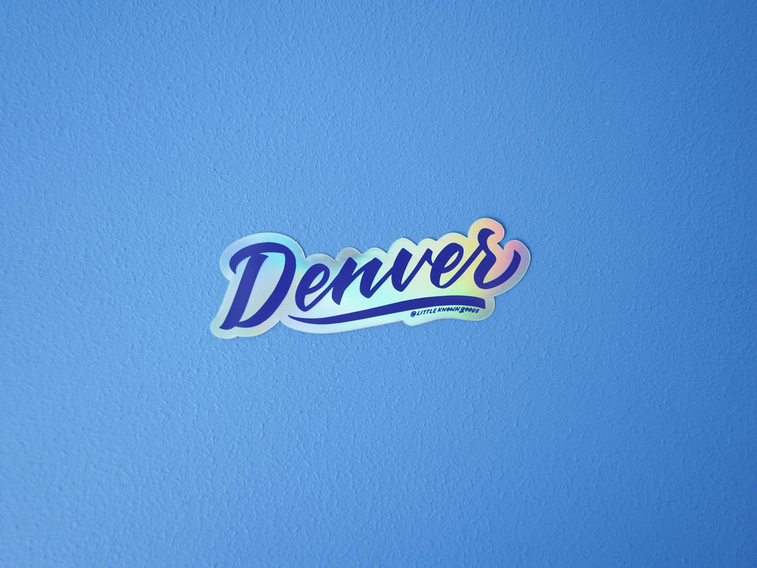 Wholesale — Denver Holographic Sticker