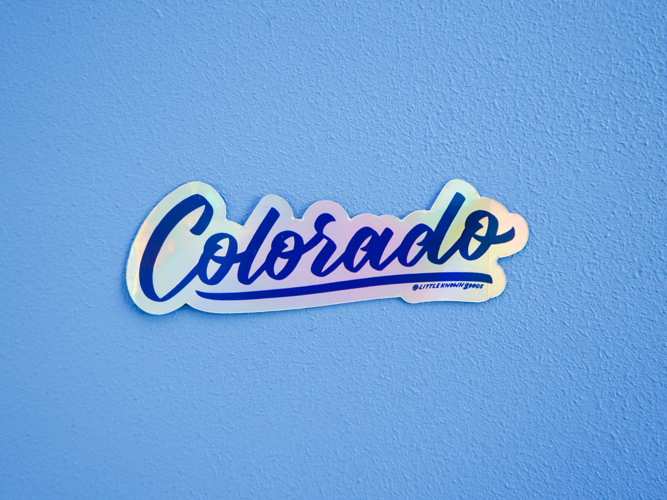Colorado Holographic Sticker