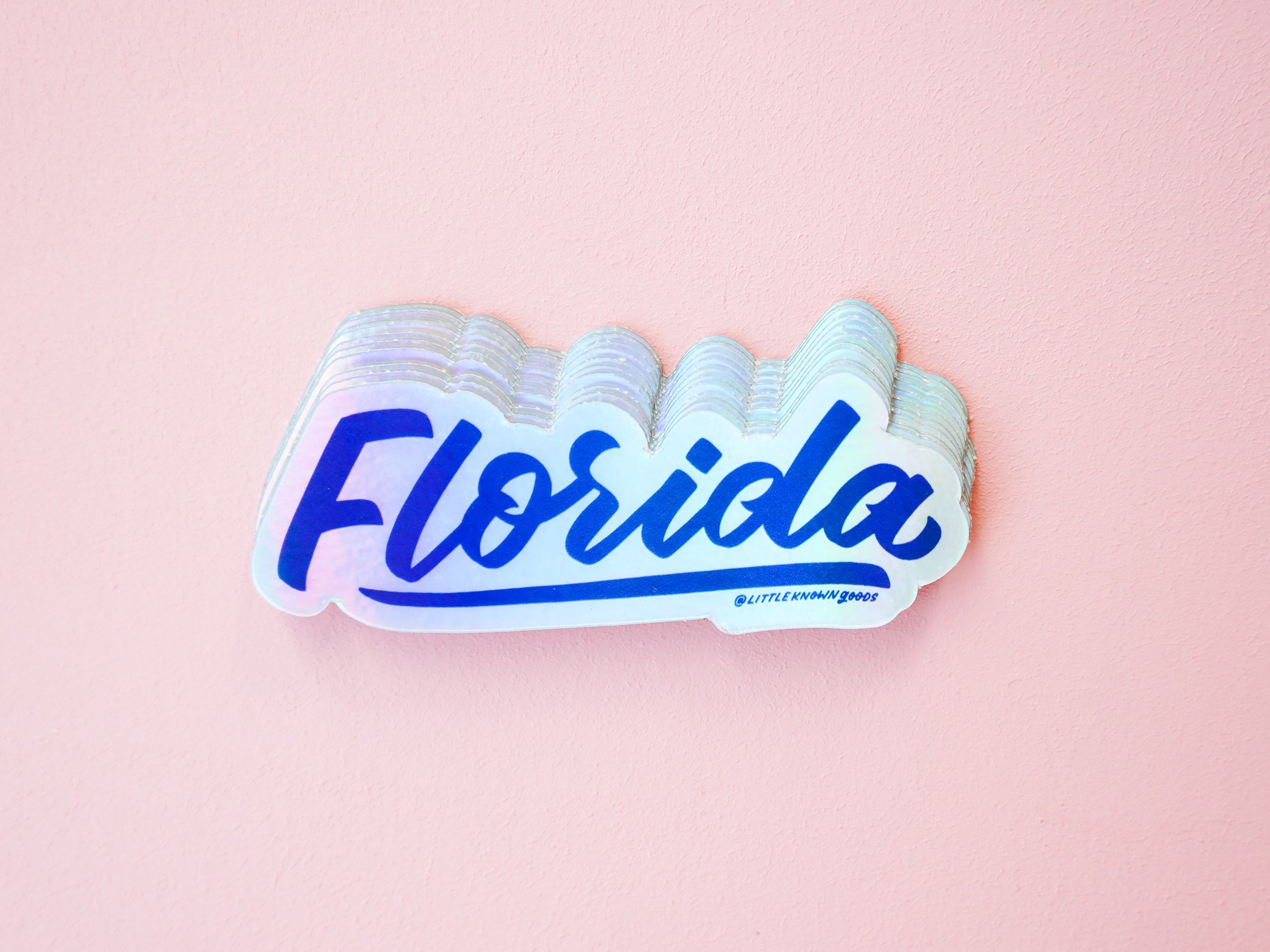 Wholesale — Florida Holographic Sticker