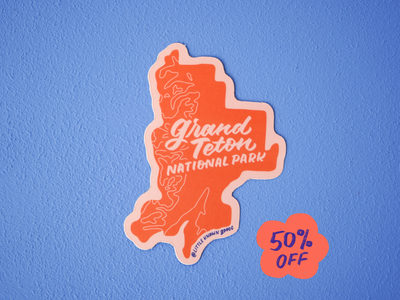 Grand Teton Nat’l Park Sticker