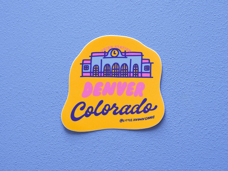 Denver Union Station Sticker