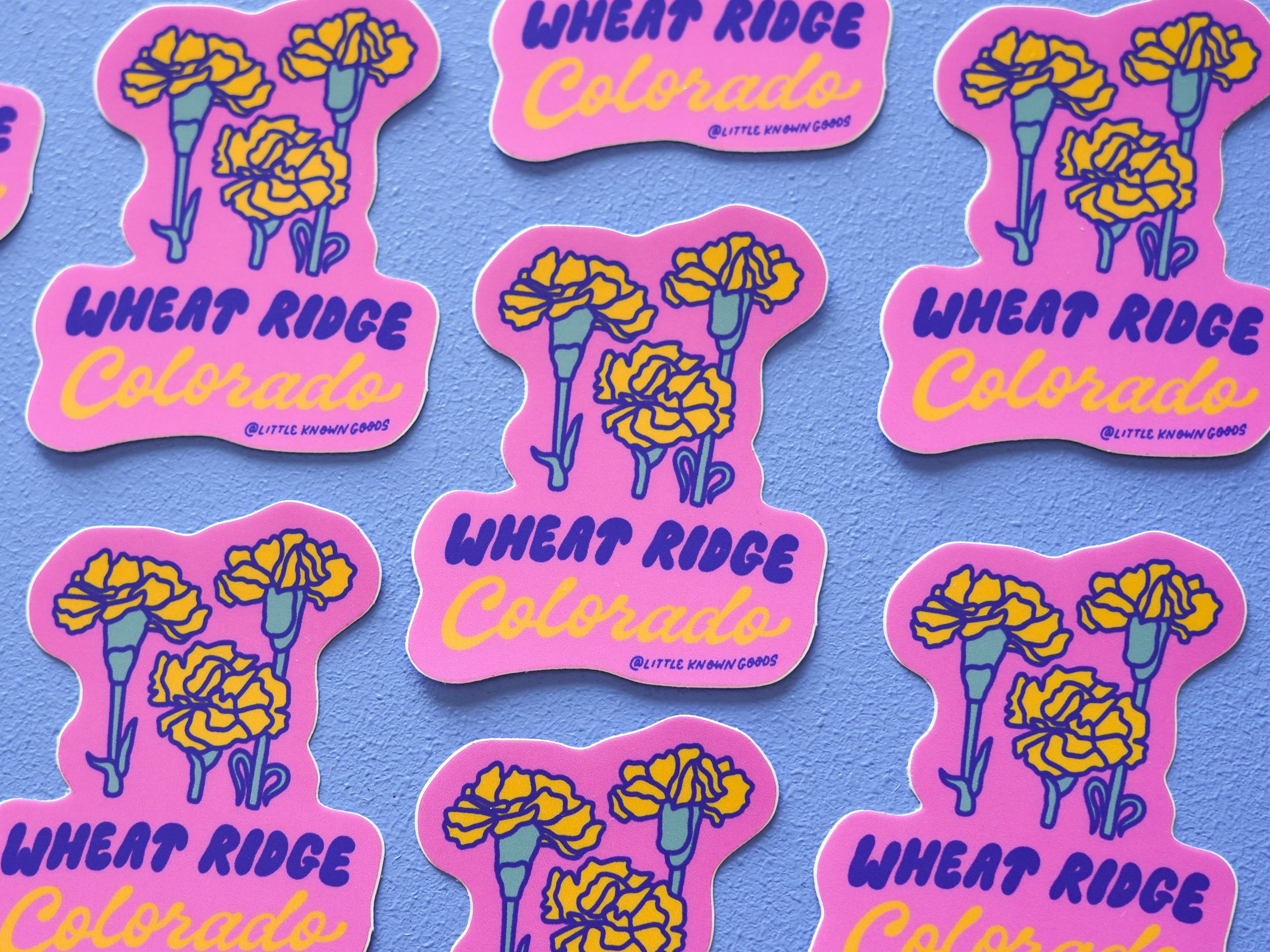 Wheat Ridge Carnation Sticker