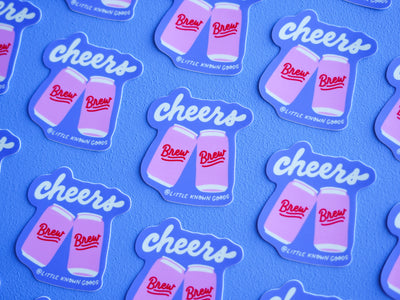 Cheersin’ Brews Sticker