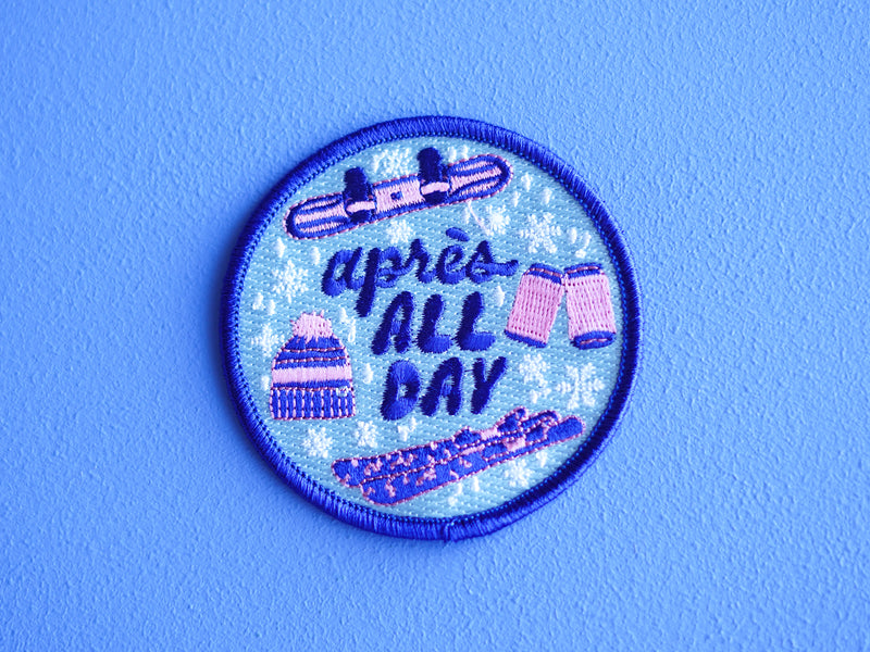 Après All Day Embroidered Patch