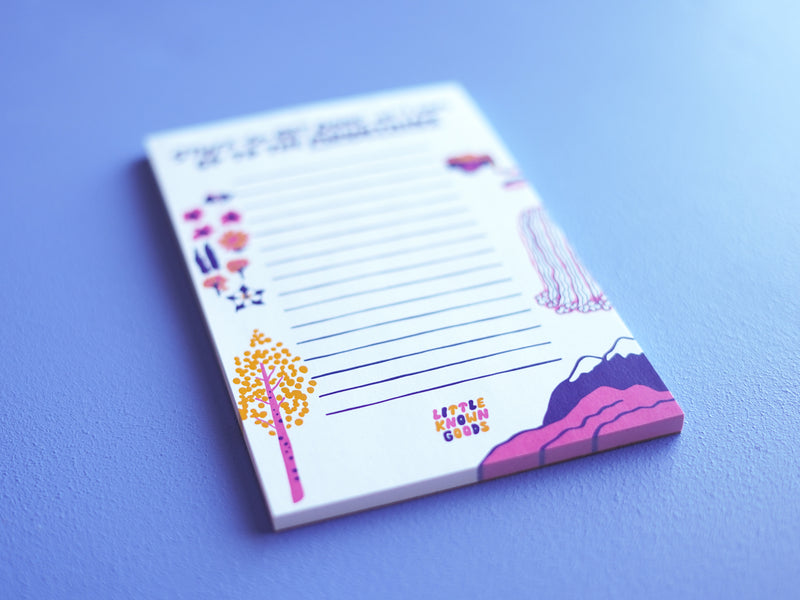 Mountains Notepad