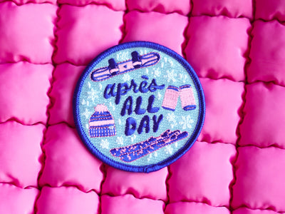 Après All Day Embroidered Patch