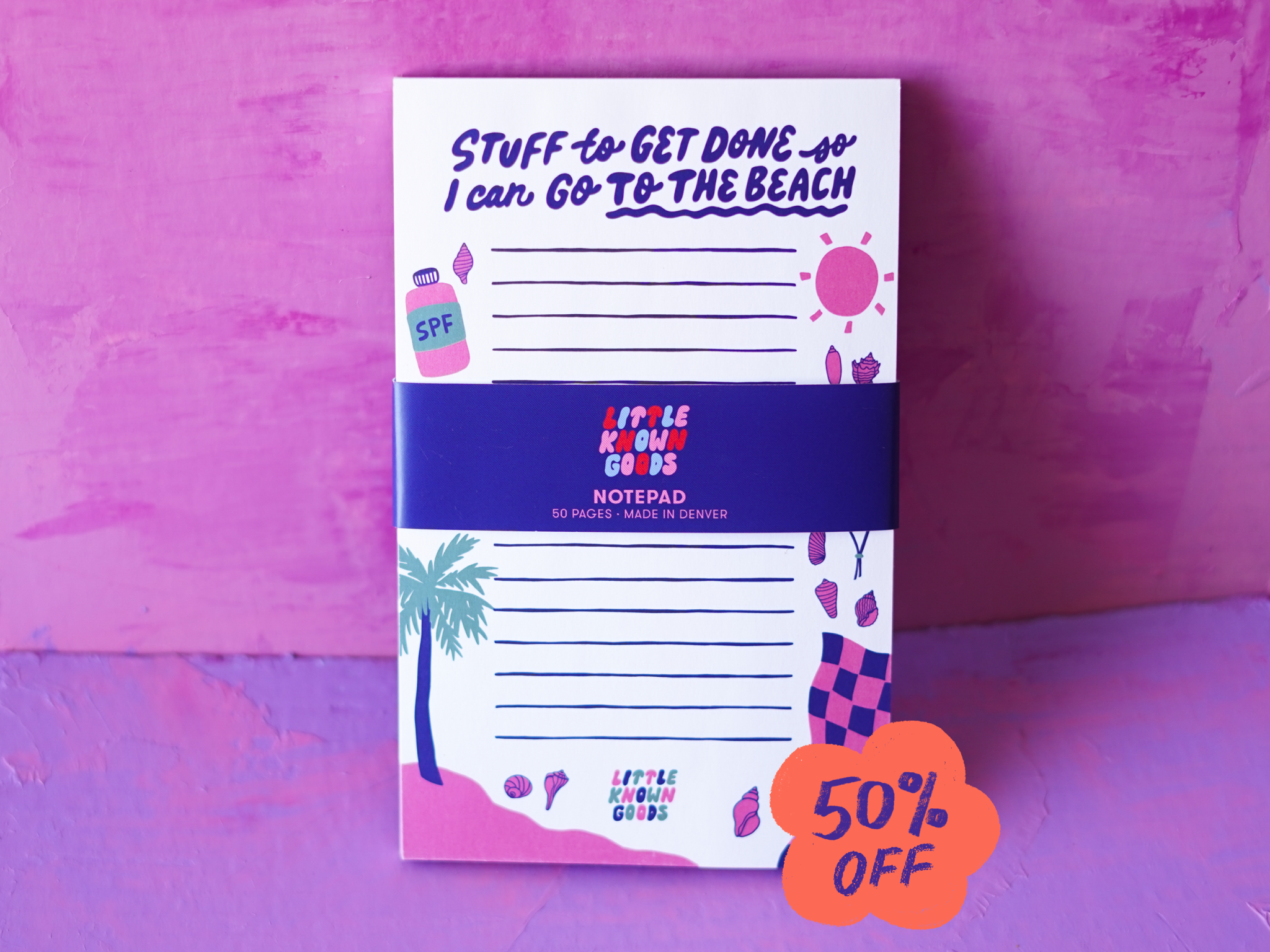 Beach Notepad