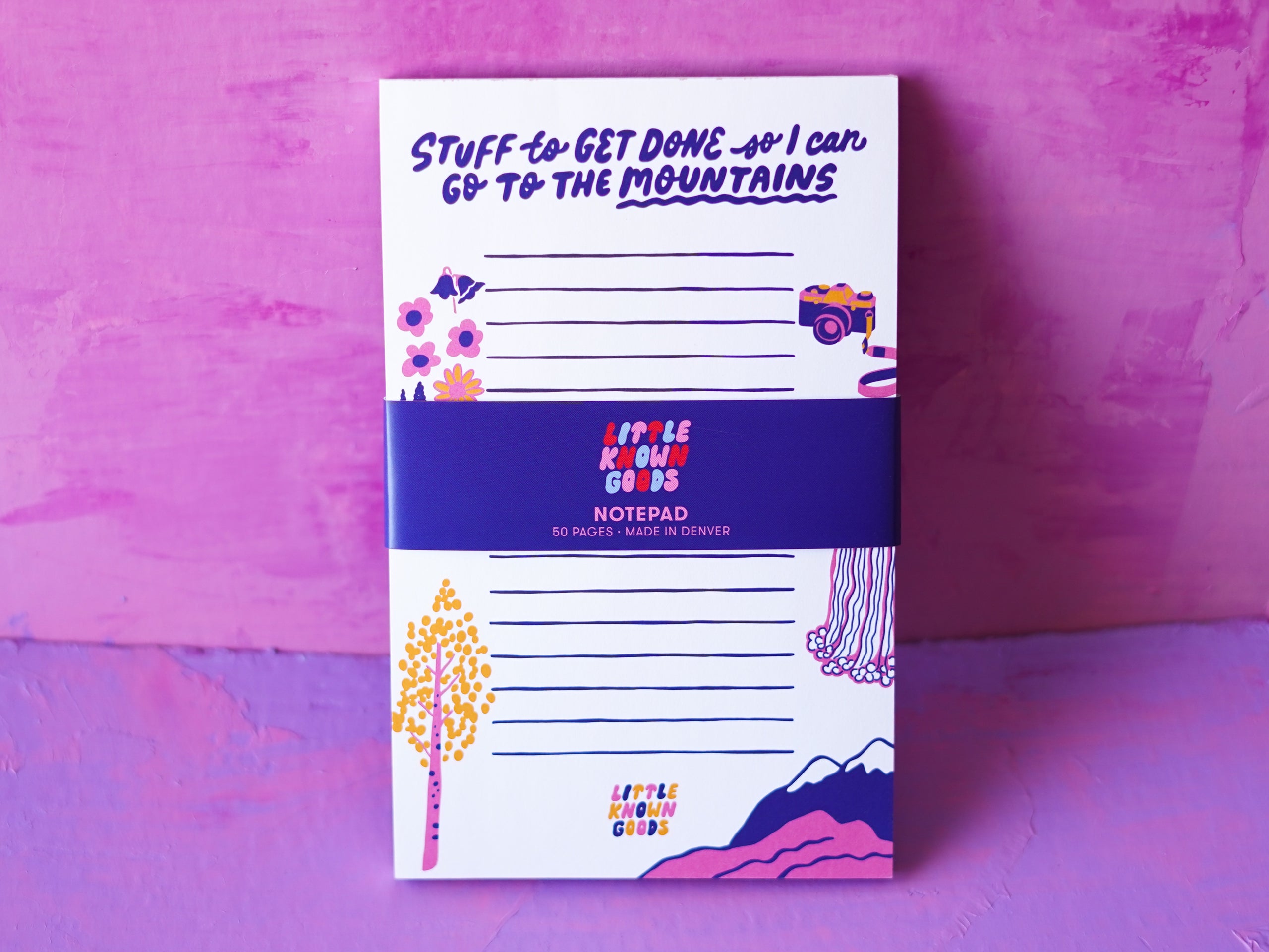 Mountains Notepad
