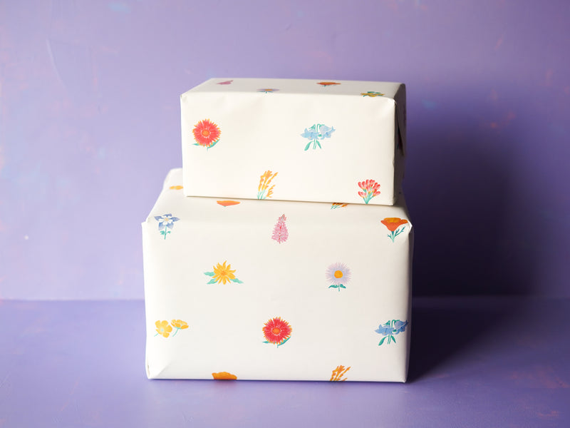 Western Wildflowers Gift Wrap