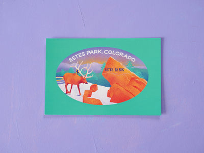 Estes Park Colorado Postcard