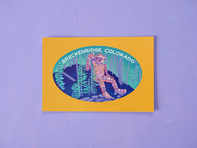 Breckenridge Colorado Postcard