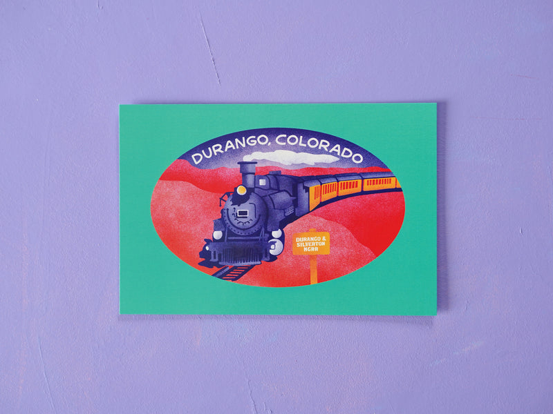 Durango Colorado Postcard